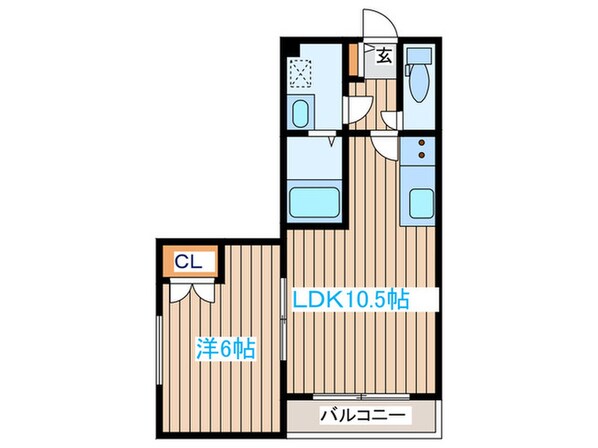 グリーンハピー柏木の物件間取画像